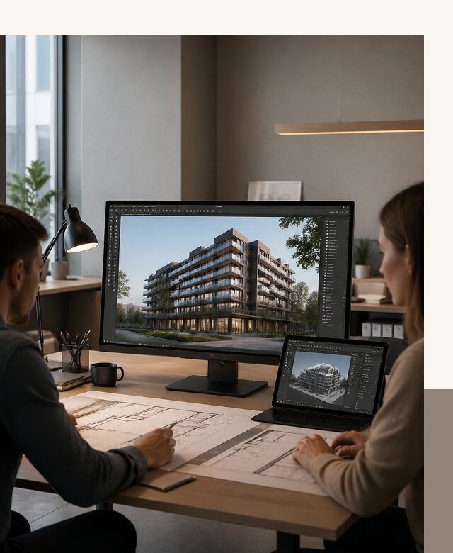 3D визуализация архитектуры и объектов строительства в Балахне